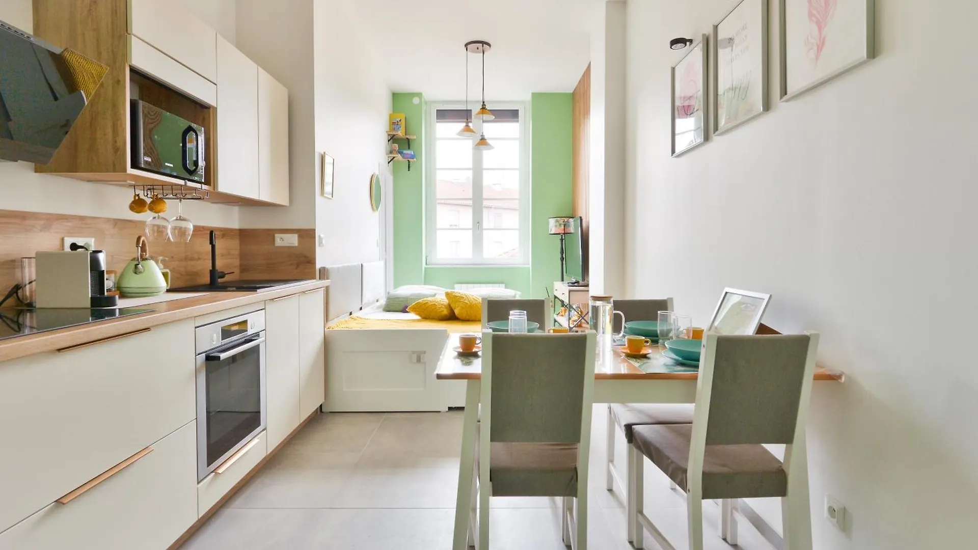 公寓 Charmant Appartement A Vaise 里昂